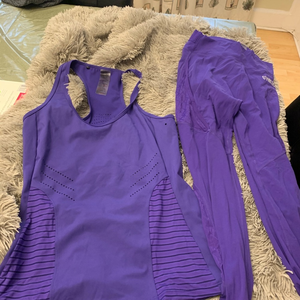 Gym Shark top and bottom